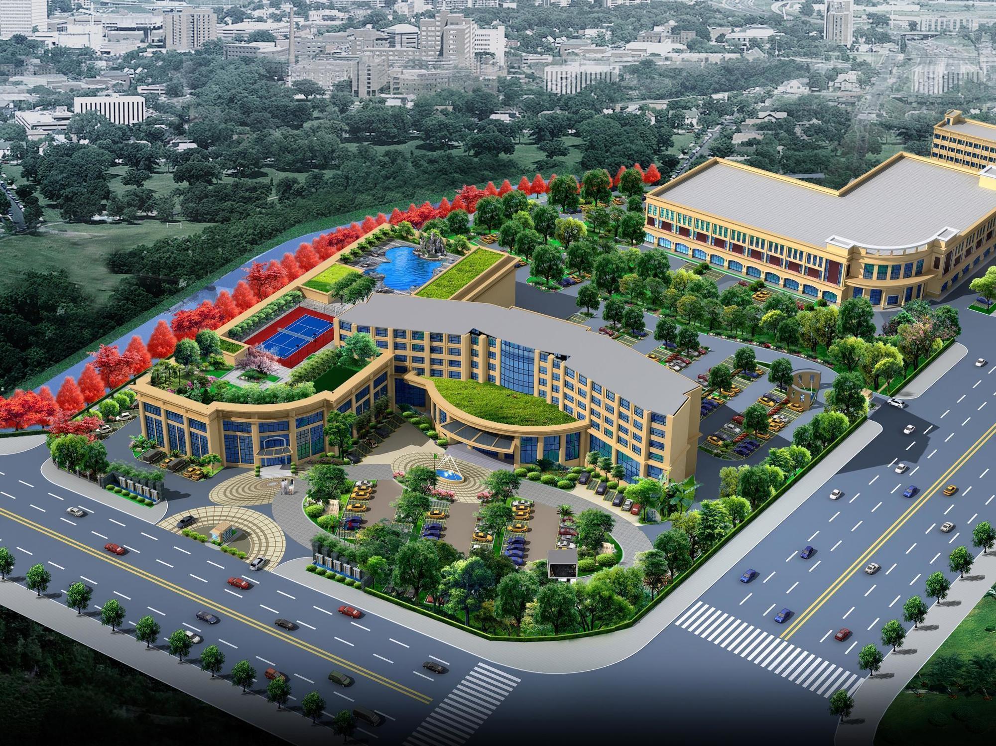 The Grand Plaza Hotel Ji'an  Exteriör bild